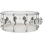 Drum Workshop Design Series 6x14 Snare Drum - Clear Acrylic