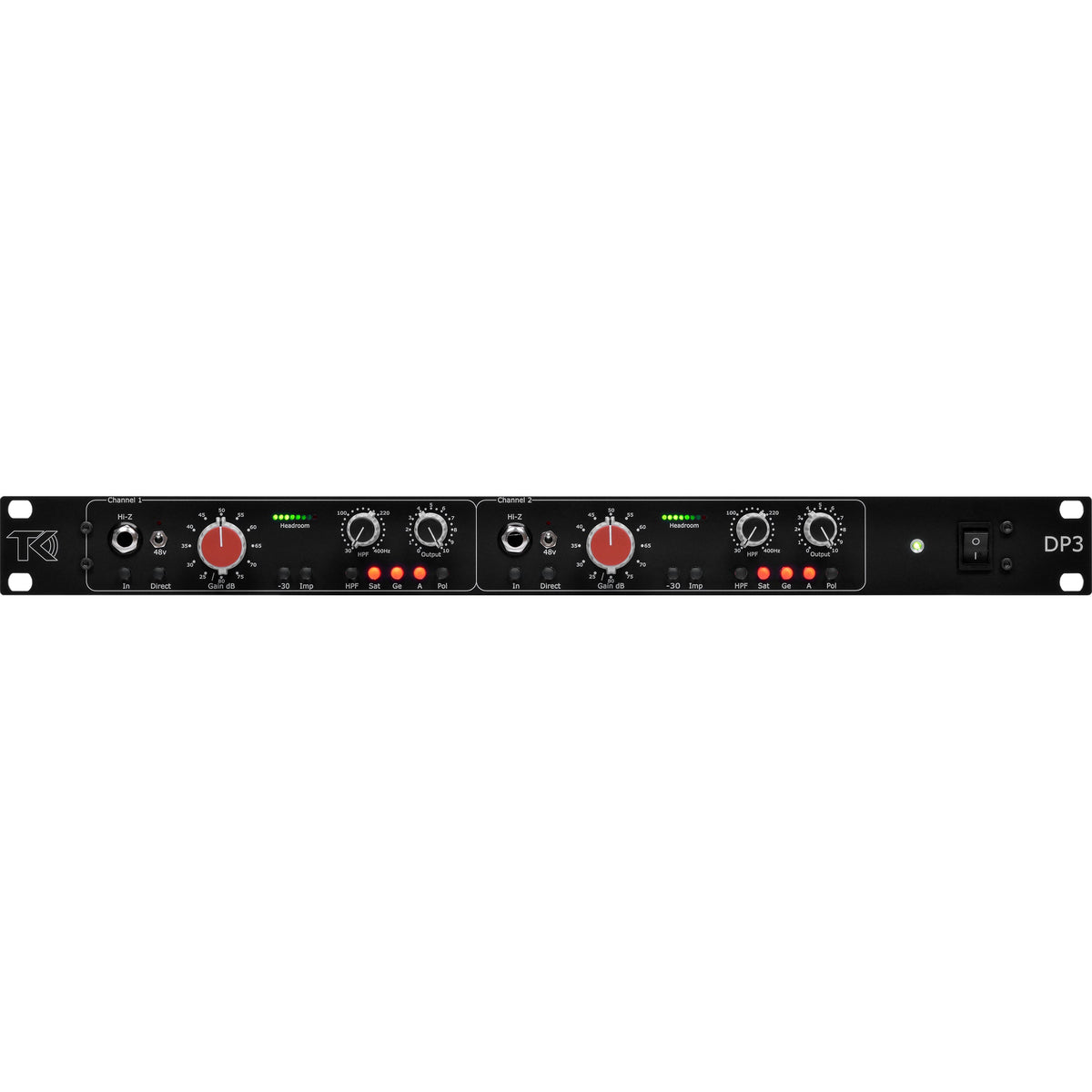 TK Audio DP3 Stereo Microphone Preamp