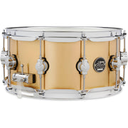 Drum Workshop Performance Series 6.5x14 Snare Drum - 1mm Polished Brass