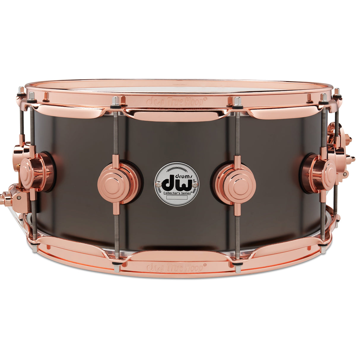 Drum Workshop Collectors Series 6.5x14 Snare Drum -Satin Black Nickel over Brass