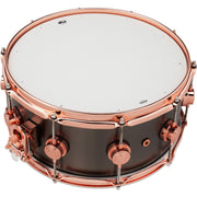 Drum Workshop Collectors Series 6.5x14 Snare Drum -Satin Black Nickel over Brass