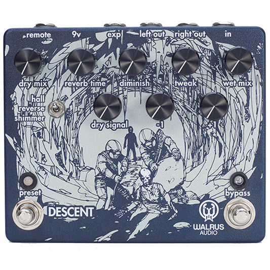 Walrus Audio Descent Reverb/Octave Machine Pedal