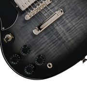 Epiphone SG Tribute Plus Left Handed Electric Guitar - Ebony Burst