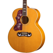 Epiphone J-200 Studio Left Handed Acoustic Electric Guitar - Natural