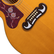 Epiphone J-200 Studio Left Handed Acoustic Electric Guitar - Natural