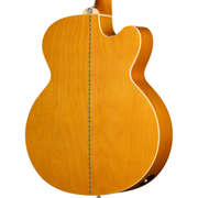 Epiphone J-200 Studio EC Left Handed Acoustic Electric Guitar - Natural