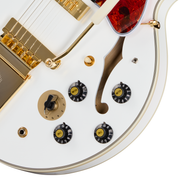 Epiphone Alex Lifeson Signature 1976 ES-355 Reissue Semi-Hollow Electric Guitar - Alpine White