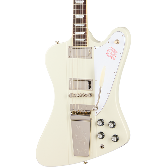 Epiphone 1963 Firebird V Reissue Electric Guitar With Maestro Vibrola - Polaris White