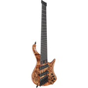 Ibanez EHB1506MSABL EHB Ergonomic Headless 6-String Bass, Antique Brown Stained Low Gloss
