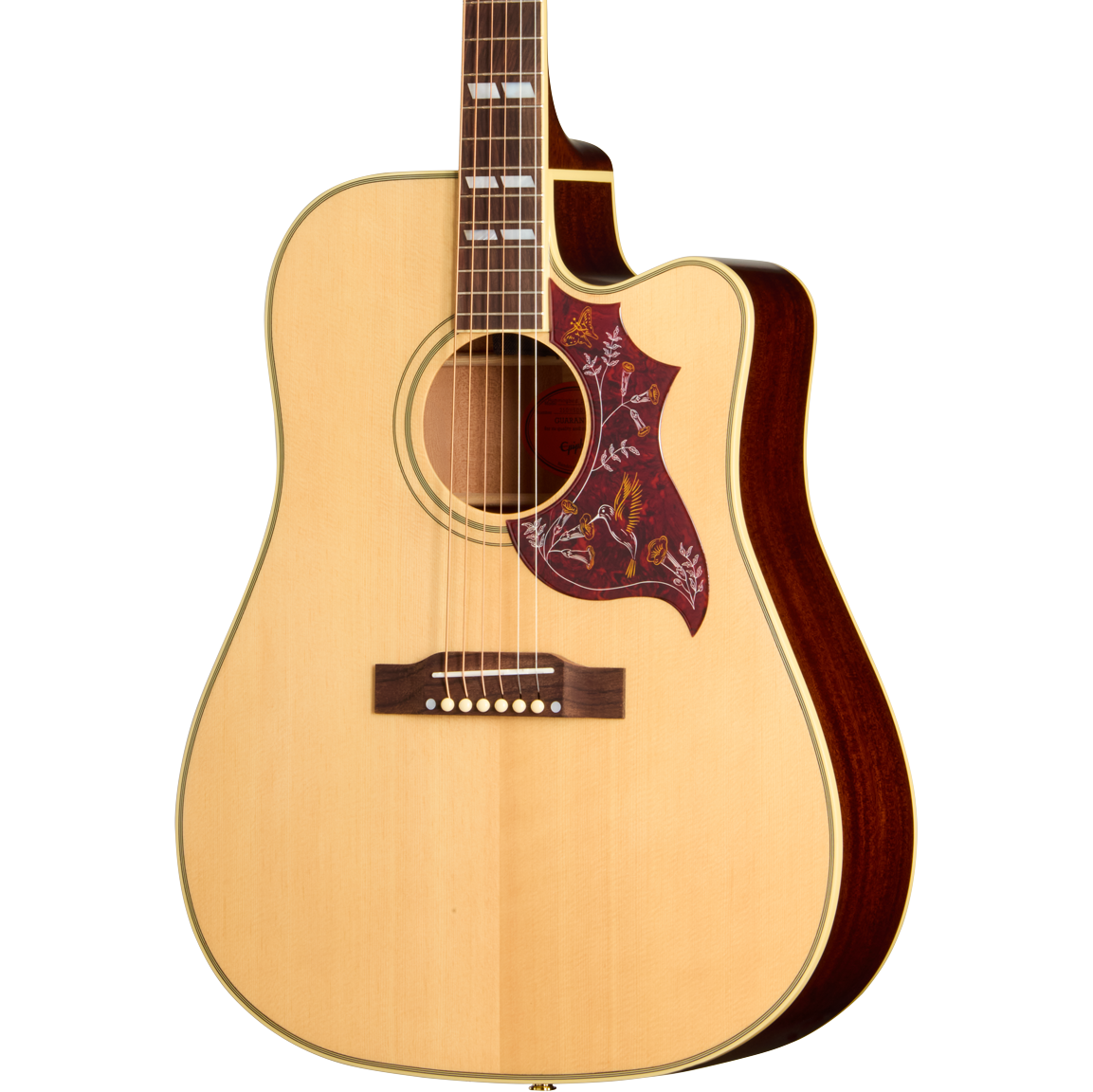 Epiphone Hummingbird Standard EC Acoustic Electric Guitar - Natural