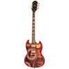 Epiphone Fatoumata Diawara SG, Ember Red with Malian Graphic