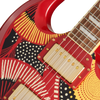 Epiphone Fatoumata Diawara SG, Ember Red with Malian Graphic