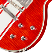 Epiphone Futura Les Paul Custom Electric Guitar - Racing Stripe Red