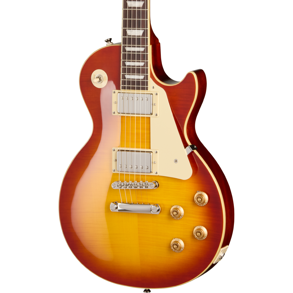Epiphone Les Paul Standard 50s Electric Guitar - Figured Washed Cherry Sunburst