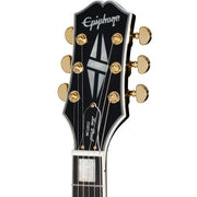 Epiphone Les Paul Custom Left Handed Electric Guitar - Ebony