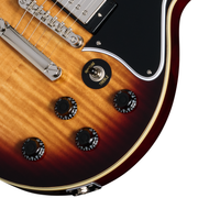 Epiphone Les Paul Special Double Cut Electric Guitar - Figured Bourbon Burst