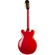 Epiphone Masterbilt Gem Archer Sheraton Left Handed Electric Guitar - Cherry Red