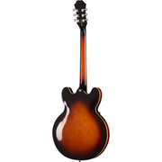 Epiphone Bonehead Riviera Left Handed Electric Guitar - Dark Tobacco Burst