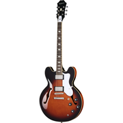 Epiphone Bonehead Riviera Electric Guitar - Dark Tobacco Burst