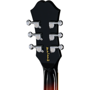 Epiphone Bonehead Riviera Electric Guitar - Dark Tobacco Burst