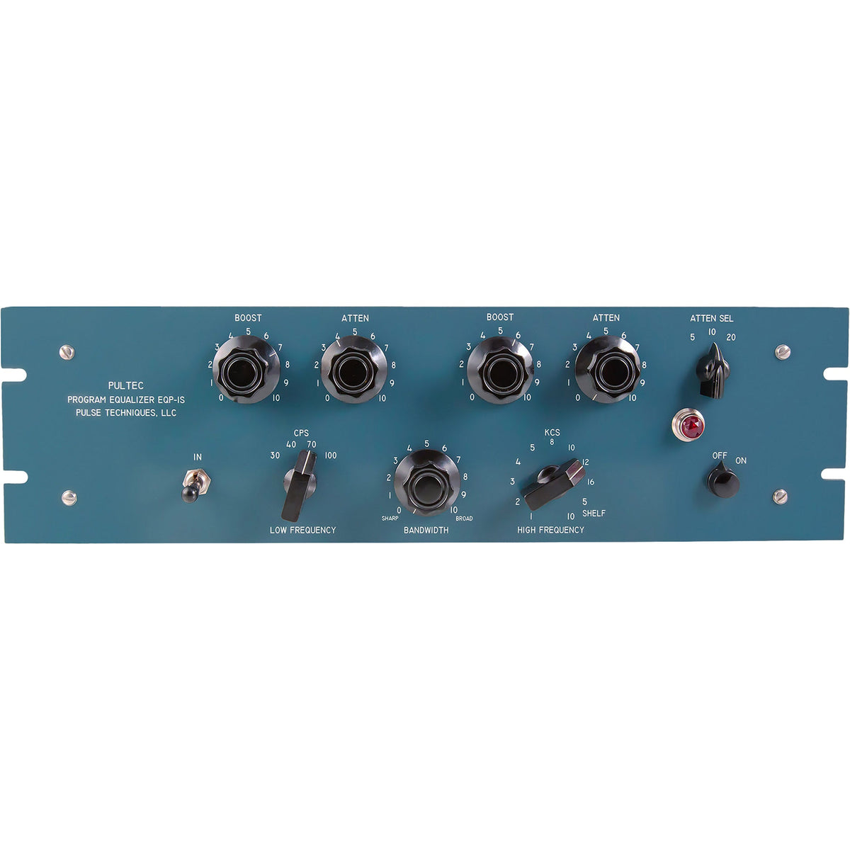 Pultec EQP-1S Tube Program Equalizer, Blue Faceplate