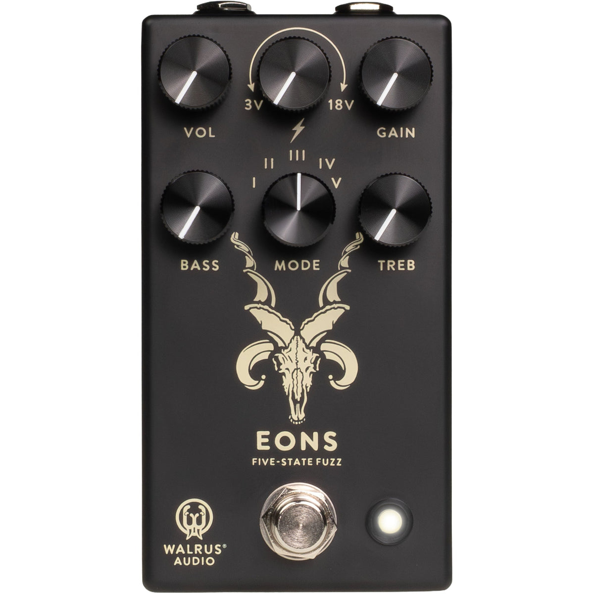 Walrus Audio Eons Five-State Fuzz Pedal - Black