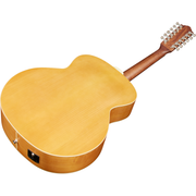 Guild F-2512E Maple Left Handed 12-String Acoustic Electric Guitar - Blonde