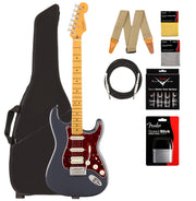 Fender American Professional Classic Stratocaster HSS - Faded Black w/ Cleaning Kit
