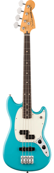 Fender Player II Mustang Bass PJ - Aquatone Blue w/ Cleaning Kit