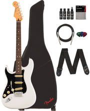 Fender Player II Stratocaster, Left Handed - Polar White w/ Cleaning Kit