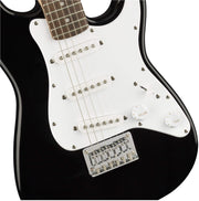 Fender Squier 3/4-Size Kids Mini Strat Electric Guitar - Black w/ Tuner