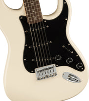 Fender Squier Bullet Stratocaster HT, Black Pickguard - Olympic White w/ Frontman 10G Amplifier