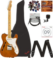 Fender Squier Classic Vibe '60s Telecaster Thinline - Natural w/ Gig Bag