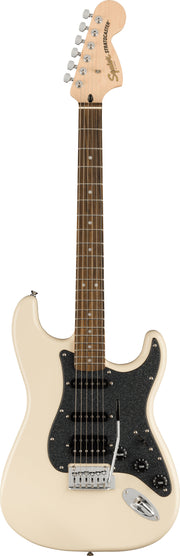 Fender Squier Affinity Stratocaster HSS - Olympic White w/ Gig Bag
