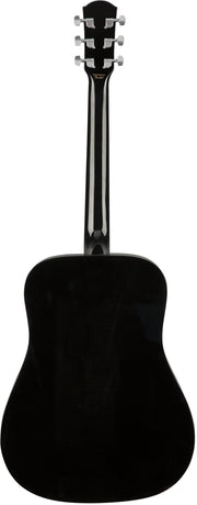 Fender Squier Dreadnought Acoustic Guitar - Black w/ Hard Case