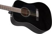 Fender CD-60 Dreadnought Acoustic Guitar - Black w/ Hard Case