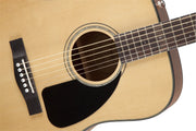 Fender CD-60 Dreadnought Acoustic Guitar - Natural w/ Gig Bag