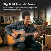 Fender FA Series Dreadnought Acoustic Guitar - 2-Color Sunburst w/ Hard Case