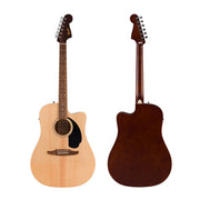 Fender California Redondo CE Dreadnought Acoustic-Electric Guitar - Natural w/ Hard Case