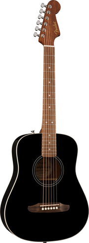 Fender California Standard Redondo Mini Acoustic Guitar - Black w/ Hard Case