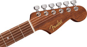 Fender California Standard Redondo Mini Acoustic Guitar - Fiesta Red w/ Tuner