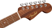 Fender California Standard Redondo Mini Acoustic Guitar - Surf Green w/ Tuner
