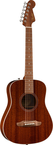 Fender California Standard Redondo Mini Acoustic Guitar - Natural w/ Hard Case