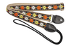 Souldier Wildflower Black F-Style Mandolin Strap