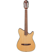 Ibanez FRH10NNTF FRH Thinline Nylon Acoustic-Electric Guitar, Natural