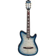 Ibanez FRH20QMN FRH Acoustic Electric Guitar - Cosmic Blue Sunburst