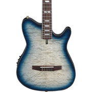 Ibanez FRH20QMN FRH Acoustic Electric Guitar - Cosmic Blue Sunburst