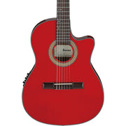 Ibanez GA35TCE GA Classical Acoustic Electric Guitar - Sapphire Red High Gloss