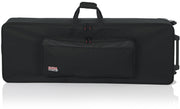 Gator EPS Foam Lightweight Case with Wheels for 76-Note Keyboards GK-76