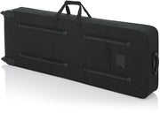 Gator EPS Foam Lightweight Case with Wheels for 76-Note Keyboards GK-76